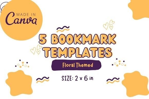 5 Floral Bookmark Canva Templates: A Designer's Review