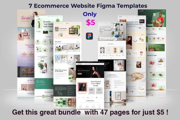 7 Ecommerce Website Figma Templates: A Deep Dive