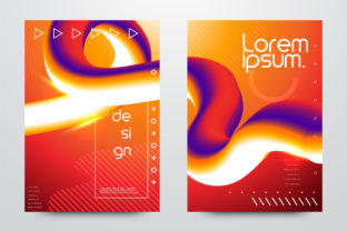 Abstract Fluid Creative Templates: Vibrant Design Assets