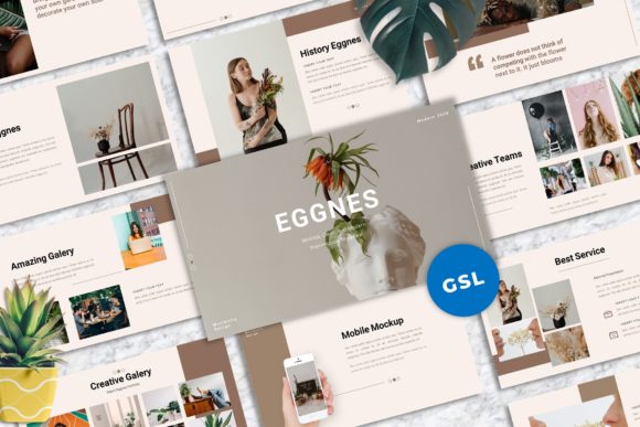 Eggnes - Clean Googleslide Templates: A Designer's Tool for Clarity