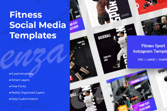 Elevate Your Fitness Content with Dynamic Instagram Templates