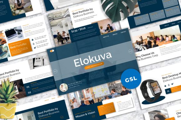 Elokuva - Firm Googleslide Templates: A Designer's Take