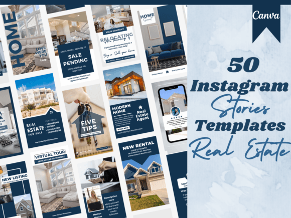 Master Your Real Estate Branding with 50 Instagram Story Templates