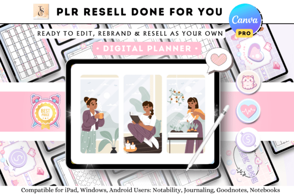 Mastering PLR Canva Digital Planner Templates for Your Business