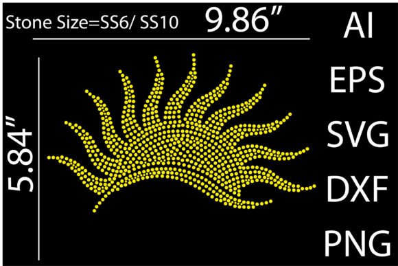 Printable (Sun) Rhinestone Templates Des: A Designer's Guide to This Sparkling Design Asset