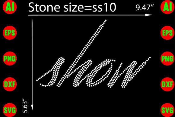 Unleashing Creativity with Show Rhinestone Templates Design