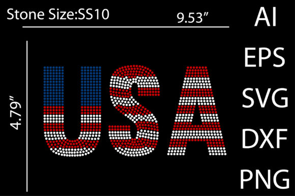 USA Rhinestone Templates: Ready-to-Use Designs for Every Project