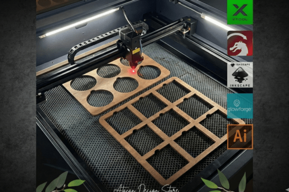 Wood Laser Cut Jig Cutting Templates 703: Perfect Precision